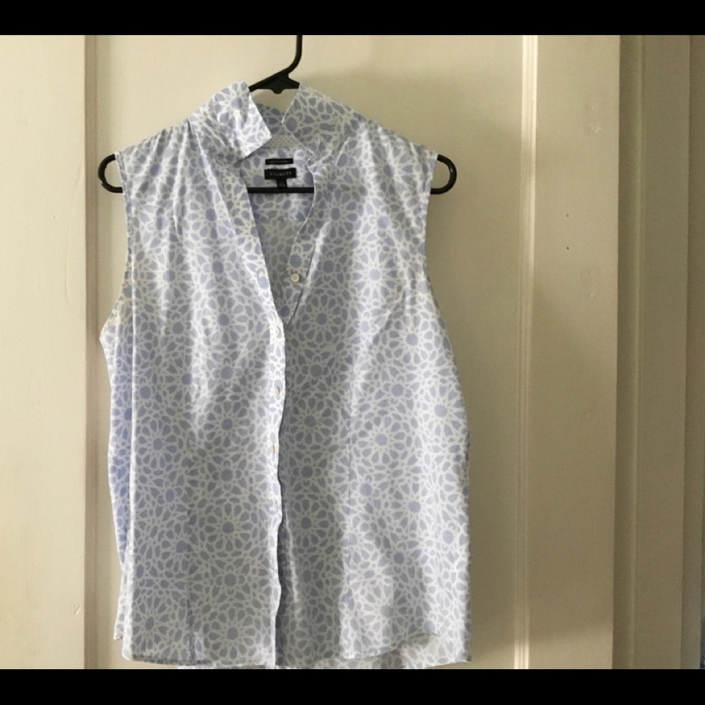 Talbots sleeveless blouse